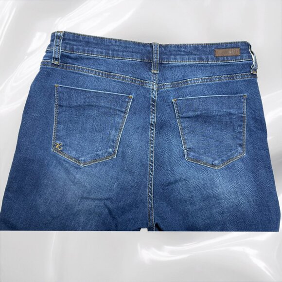 Kut from the Kloth Hi Rise Crop Straight Sz 10 - Picture 3 of 7